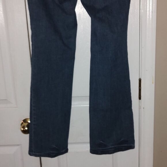 White House Black Market  Blanc Black embellished jeans  Sz 6 - Picture 6 of 8